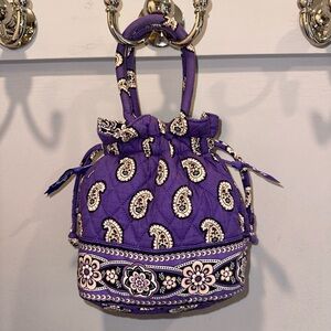 Vera Bradley Simply Violet Cinch Purse